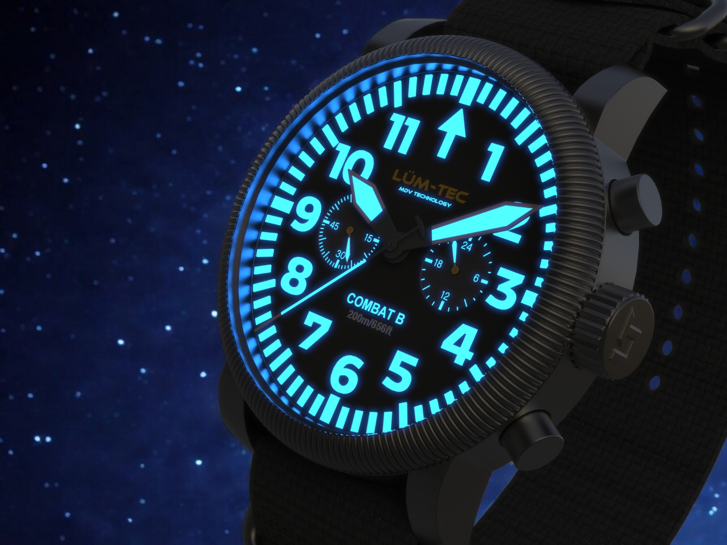 Lum-Tec Combat B B64 Chronograph 43MM