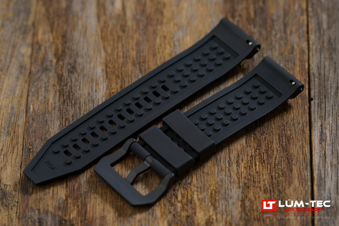Lum-Tec NEW Upgrade FKM Rubber Strap – 24mm