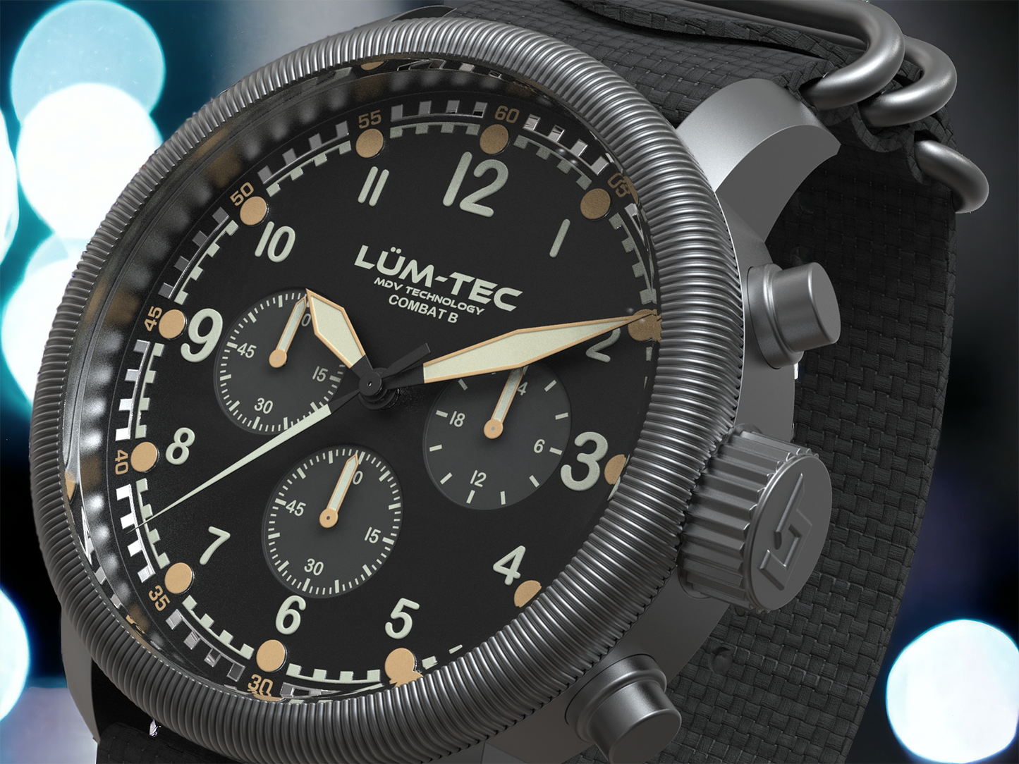 Lum-Tec Combat B63 Chrono 39mm