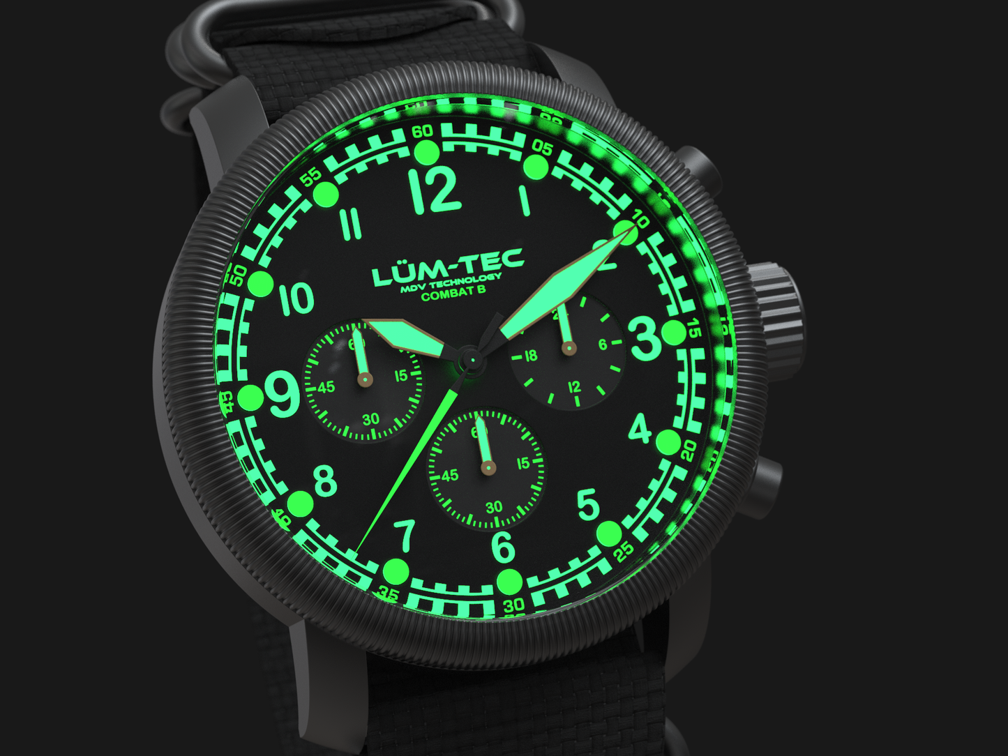 Lum-Tec Combat B63 Chrono 39mm