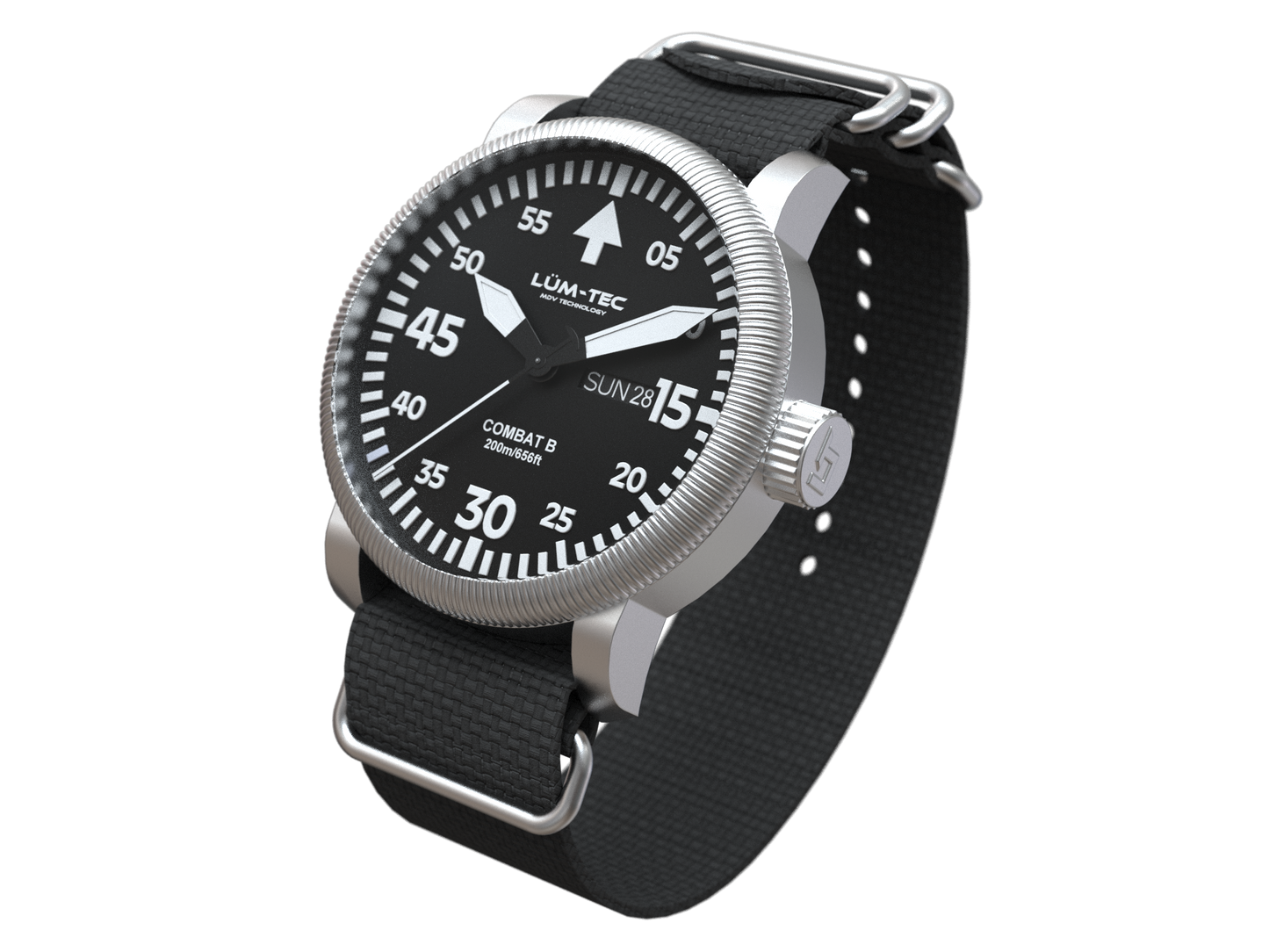 Lum-Tec Combat B67 Day Date Watch