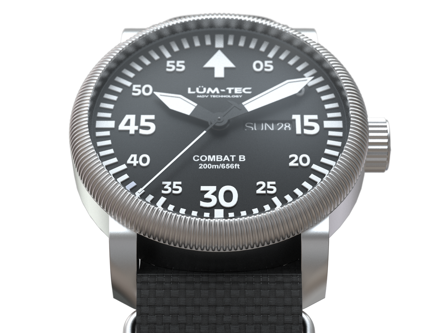 Lum-Tec Combat B67 Day Date Watch
