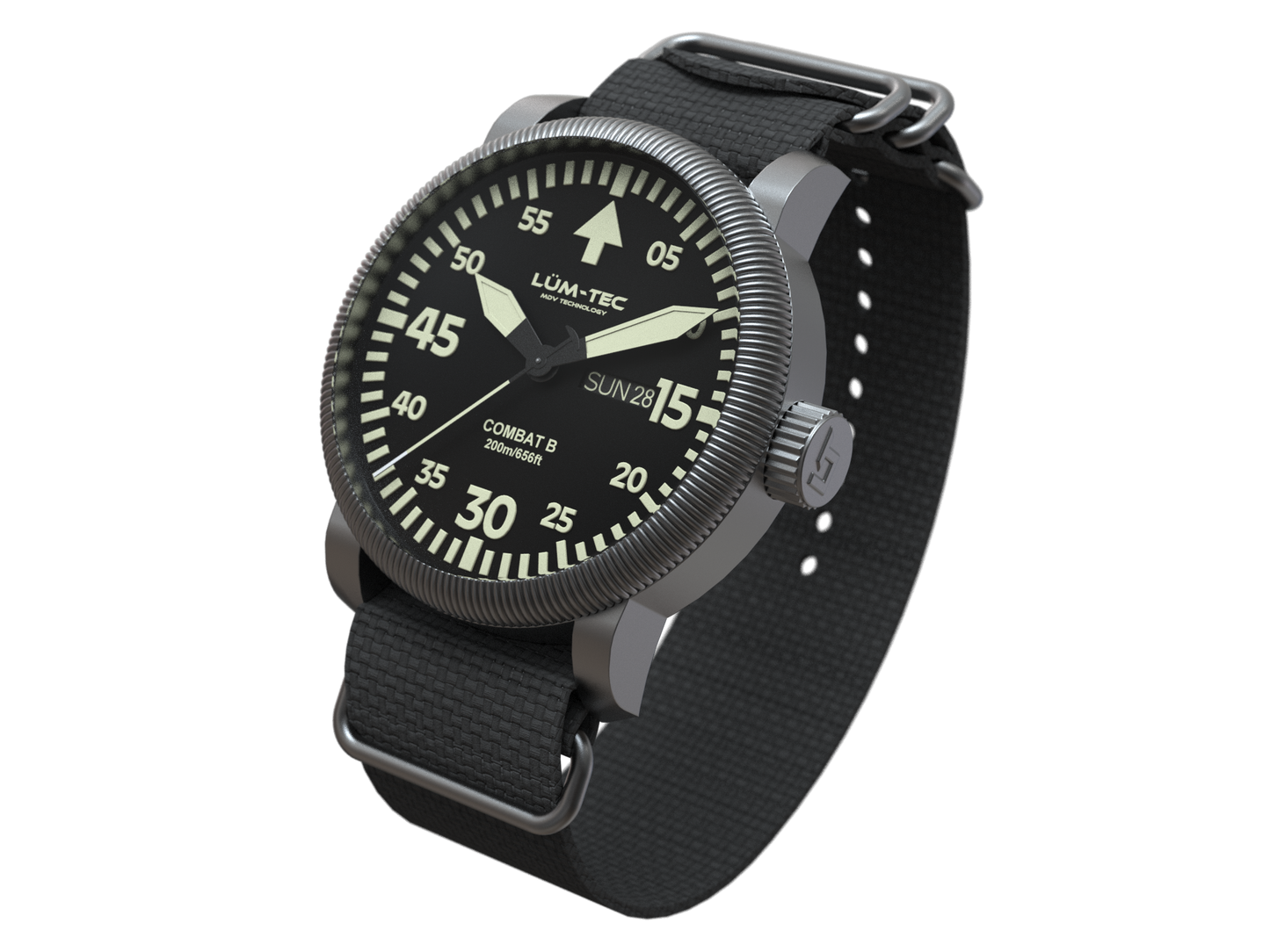 Lum-Tec Combat B B68 Day Date
