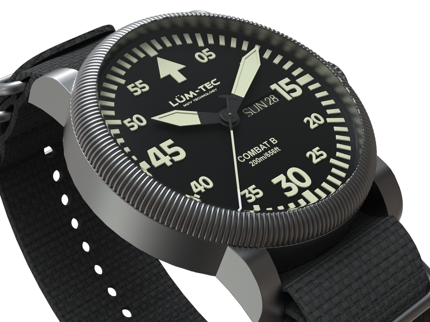 Lum-Tec Combat B B68 Day Date