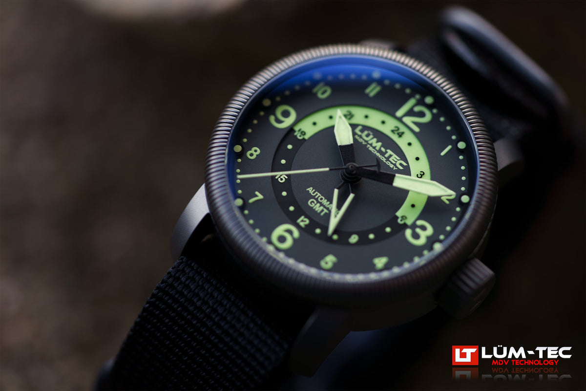 Lum-Tec 39mm Combat B74 GMT