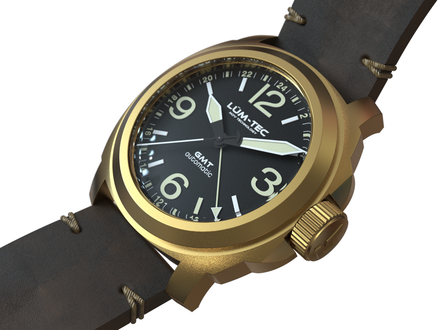 Lum-Tec M94 Bronze No date Automatic Watch