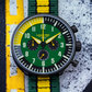 Lum-Tec RPM 3 Yellow, Green, and Black Dial Watch