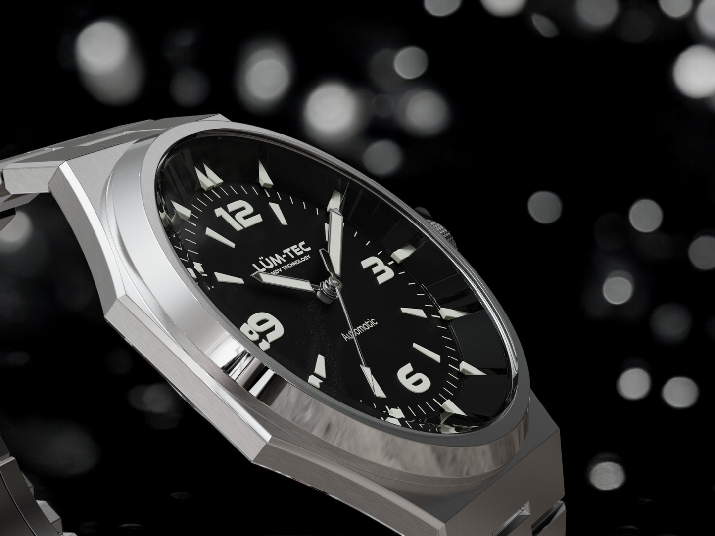 Lum-Tec Eclipse E2 Integrated Bracelet 42mm