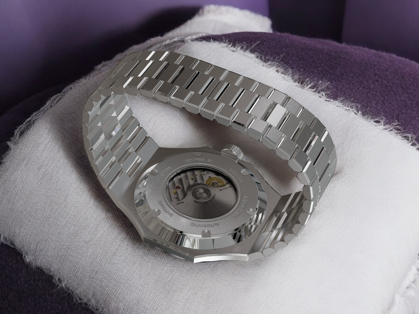 Lum-Tec Eclipse E4 Integrated Bracelet 42mm