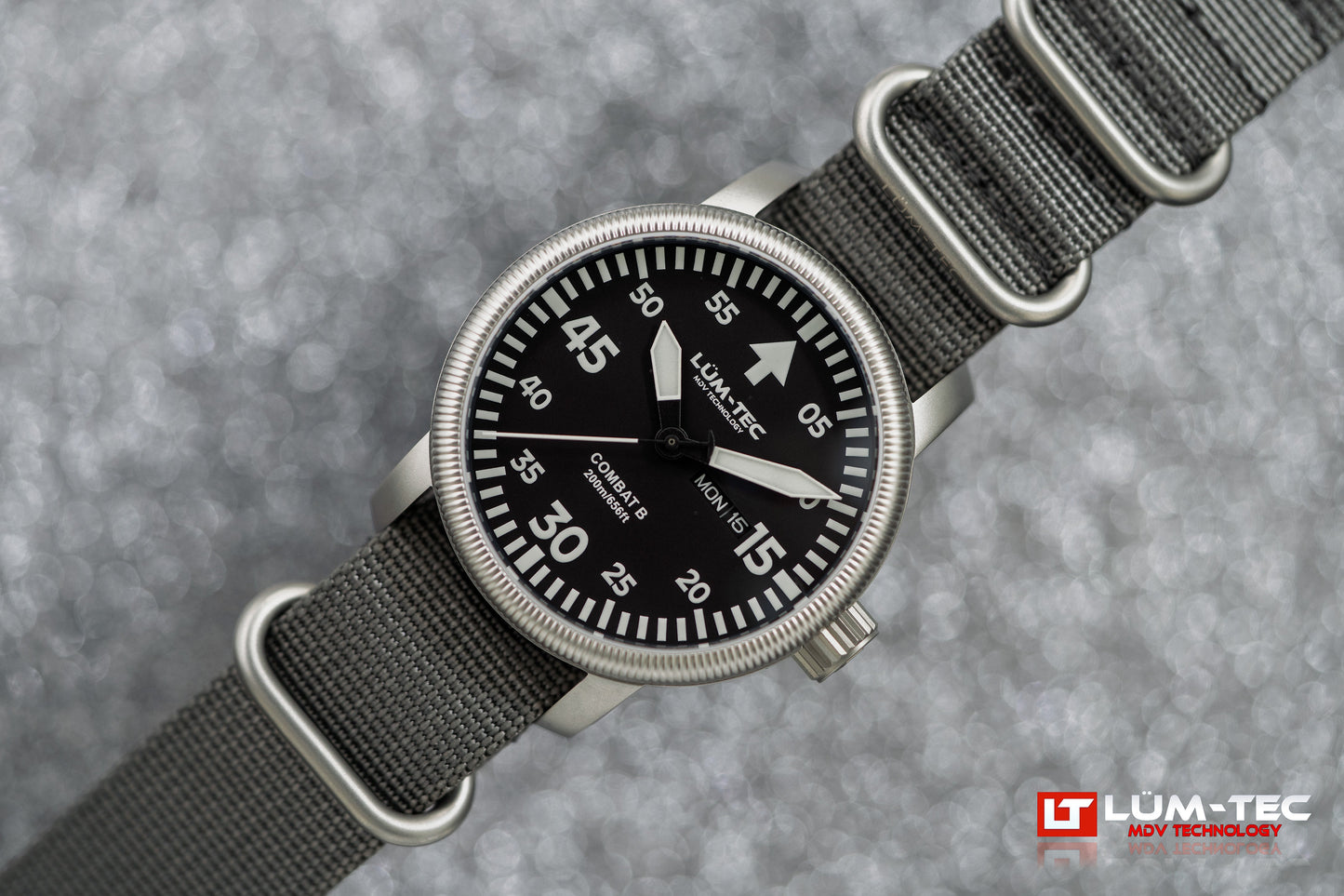 Lum-Tec Combat B67 Day Date Watch