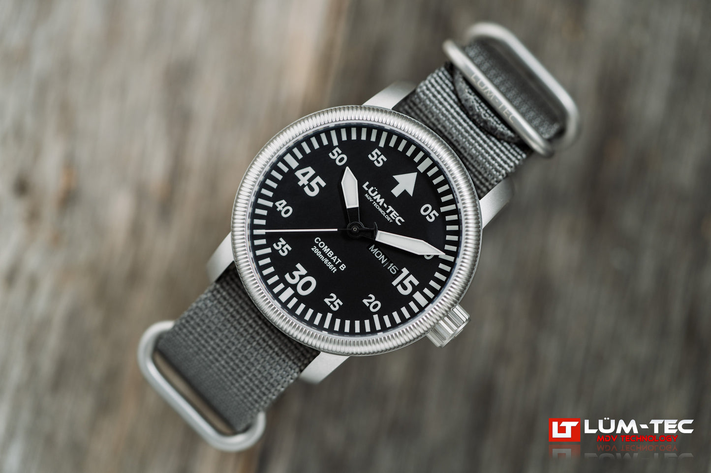 Lum-Tec Combat B67 Day Date Watch