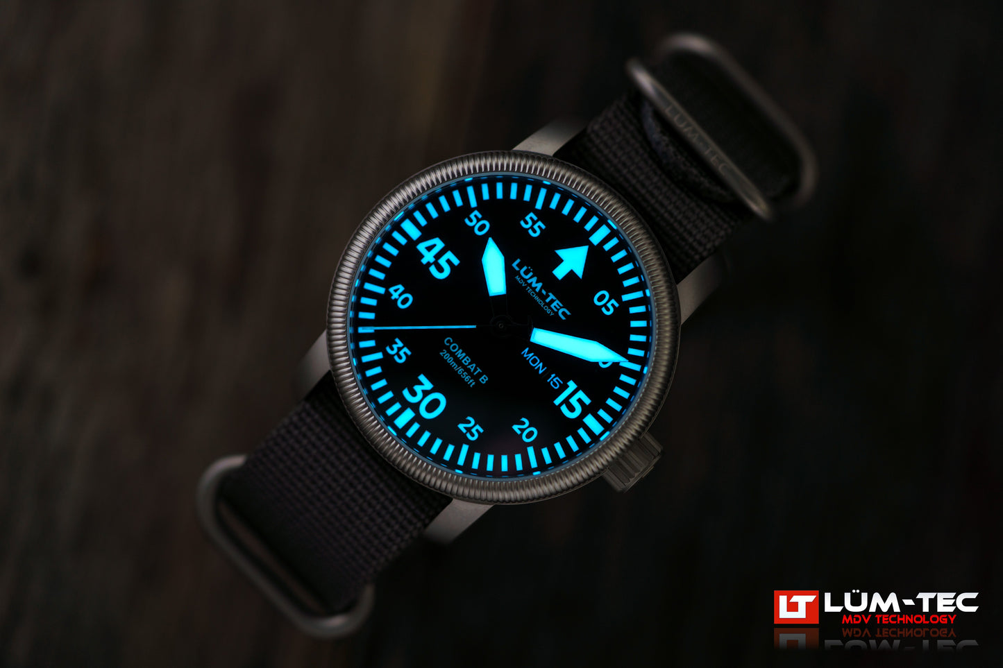 Lum-Tec Combat B67 Day Date Watch