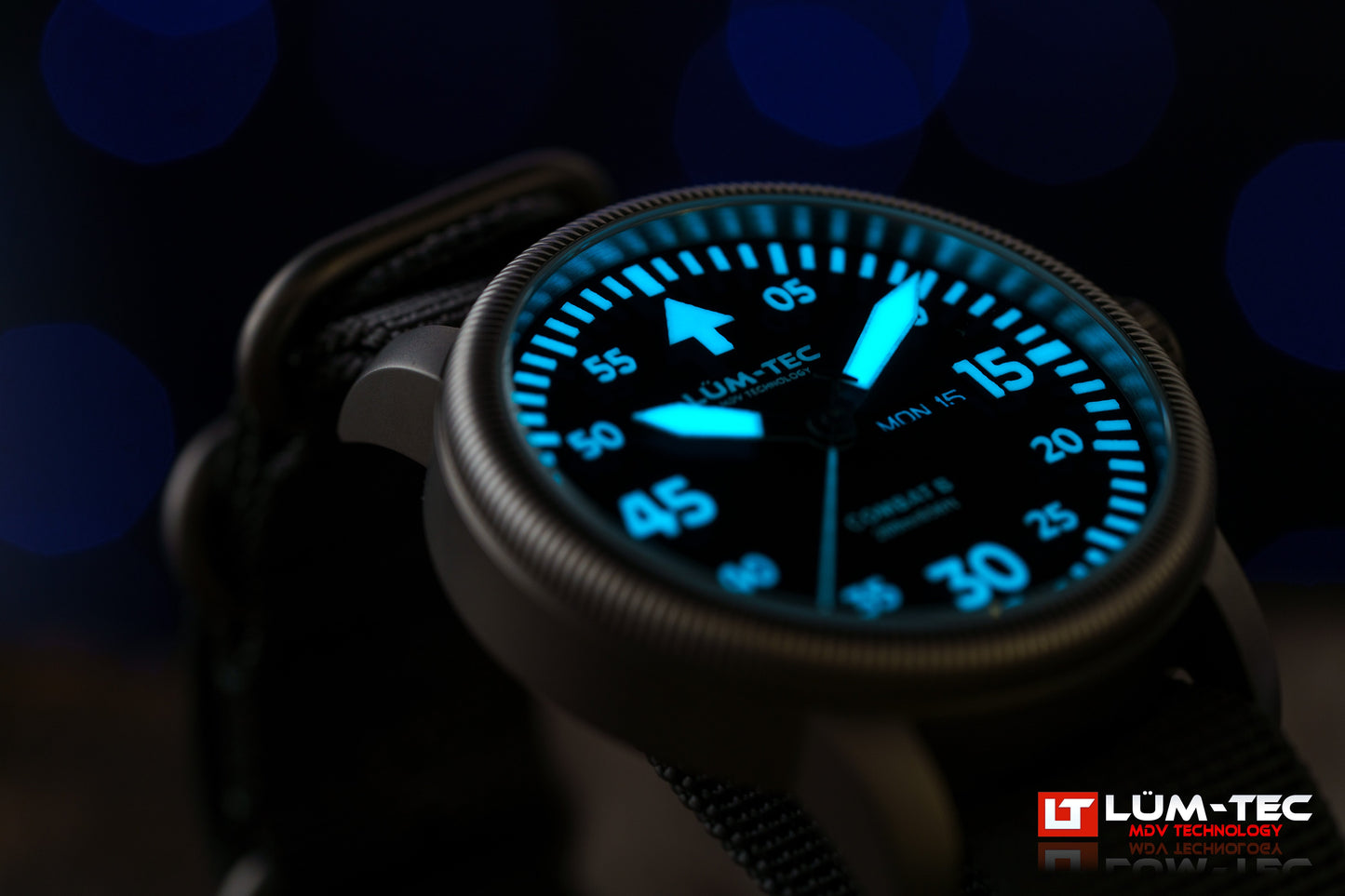 Lum-Tec Combat B67 Day Date Watch