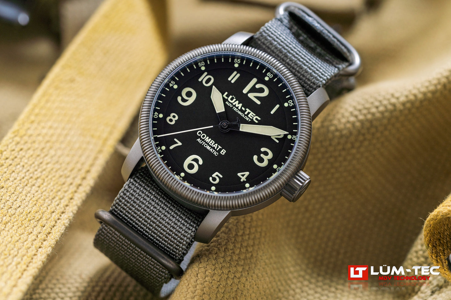 Lum-Tec Combat B69 Automatic Watch – 200m Tool Watch