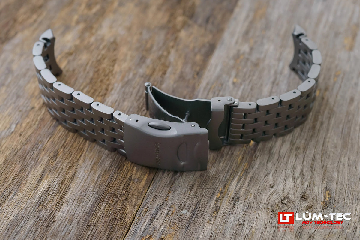 Lum-Tec Combat B Gunmetal PVD Bracelet
