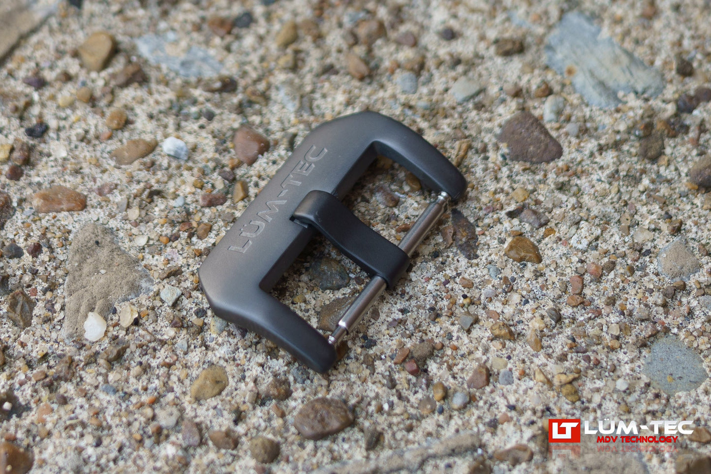 Gunmetal PVD buckle 22mm