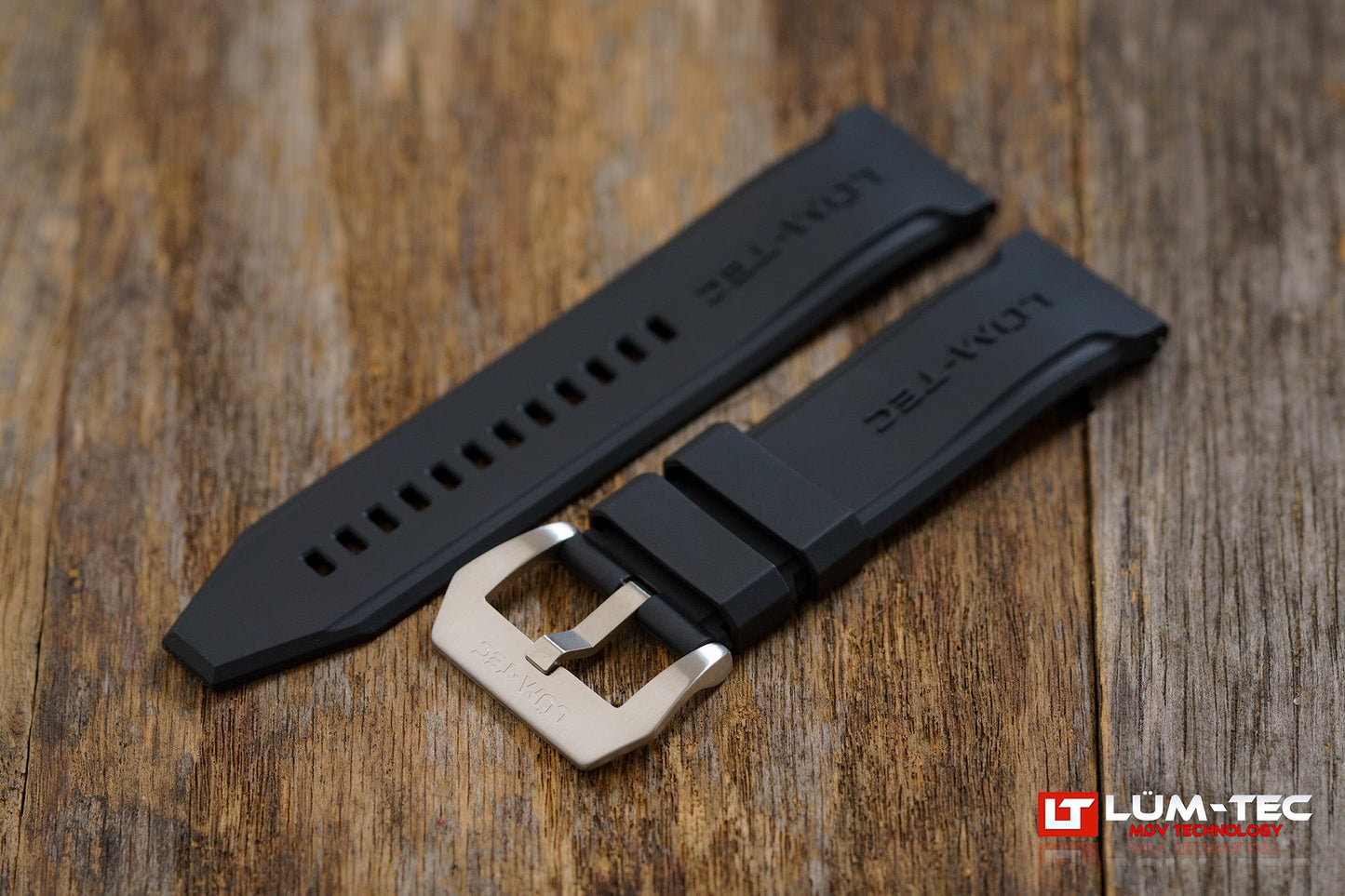 Lum-Tec NEW Upgrade FKM Rubber Strap – 24mm