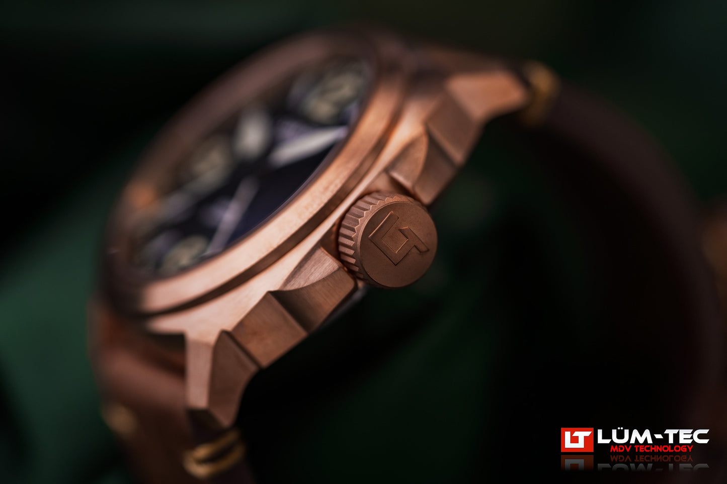 Lum-Tec M94 Bronze Date Automatic Watch