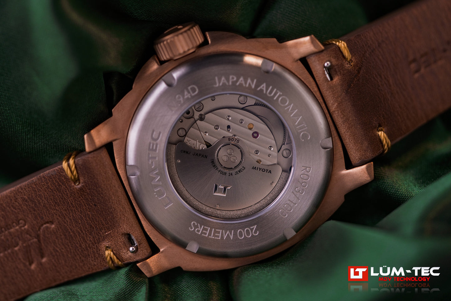 Lum-Tec M94 Bronze Date Automatic Watch