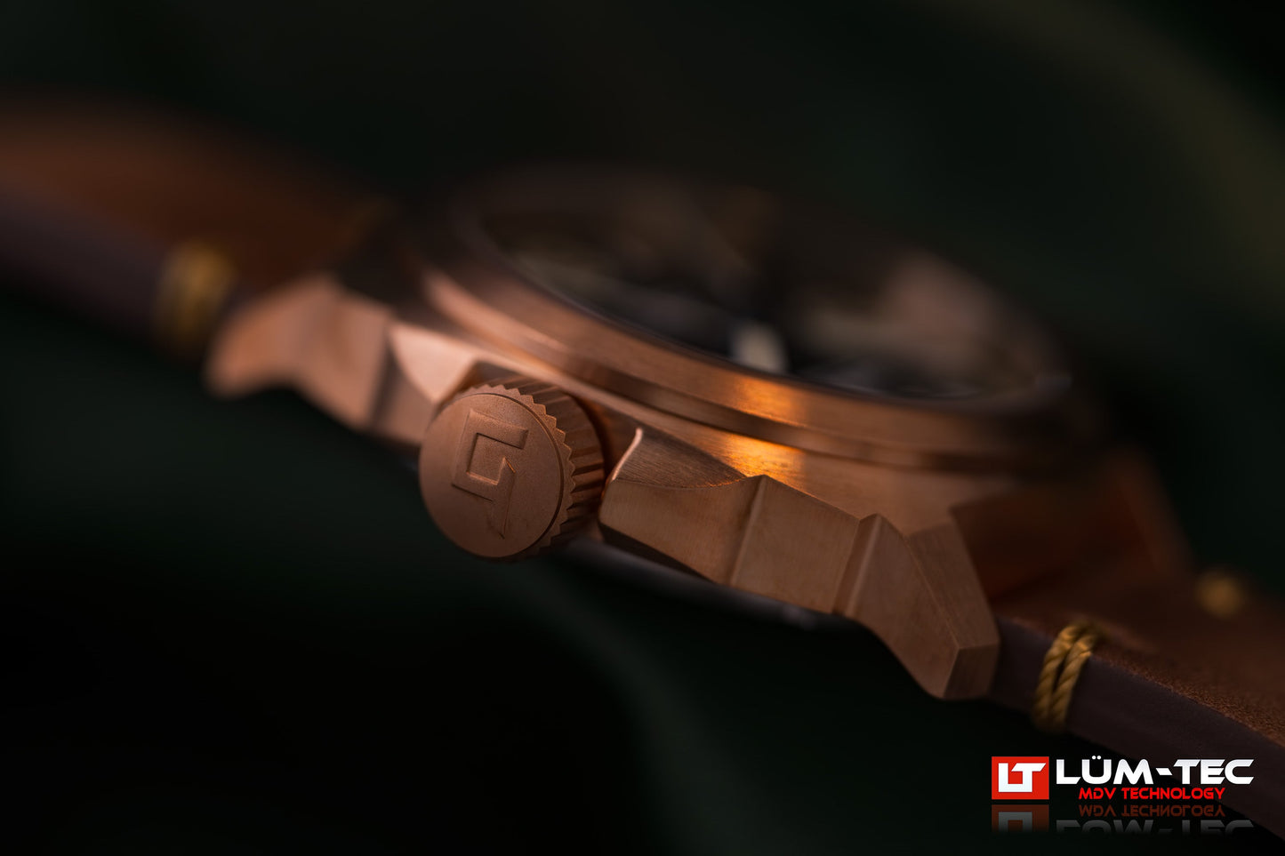 Lum-Tec M94 Bronze Date Automatic Watch