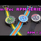 Lum-Tec RPM 3 Yellow, Green, and Black Dial Watch