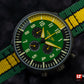 Lum-Tec RPM 3 Yellow, Green, and Black Dial Watch
