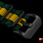 Lum-Tec RPM 3 Yellow, Green, and Black Dial Watch